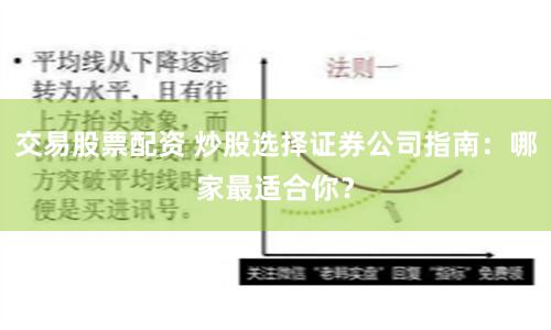 交易股票配资 炒股选择证券公司指南：哪家最适合你？
